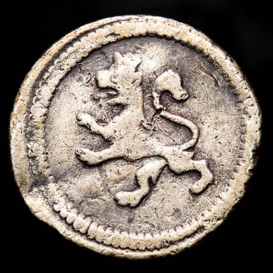 Perú – Fernando VII. 1/4 de Real. (0,84 g.). Lima. 1823. Aureo y Calicó – 1463. VF-30. Escasa