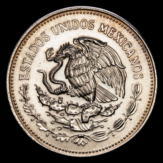 Estados Unidos Mexicanos – L. Cardenas. 100 Pesos. (31.12 g.). México. 1988. KM-533. UNC-. Nacionalización de la industria petrolera