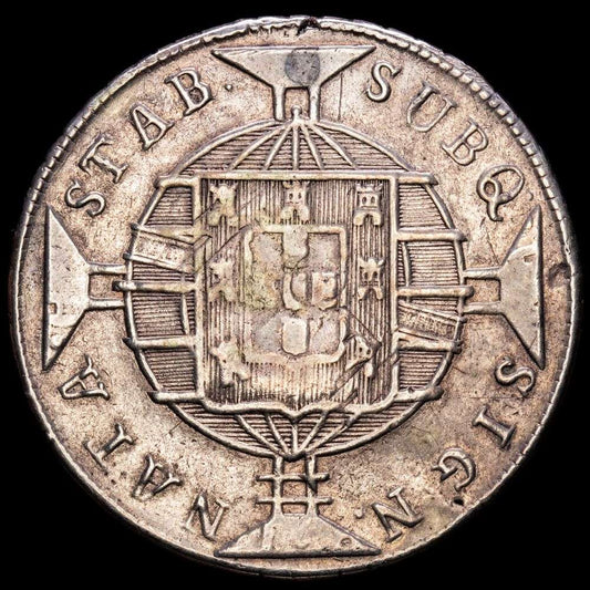 Brasil. Joannes VI. 960 Reis (26,36 g.). Rio. 1819. KM-326.1. MBC+.