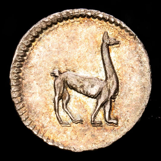 Perú. 1/4 de Real. (0,78 g.). Lima. 1851. KM-143.1. XF.