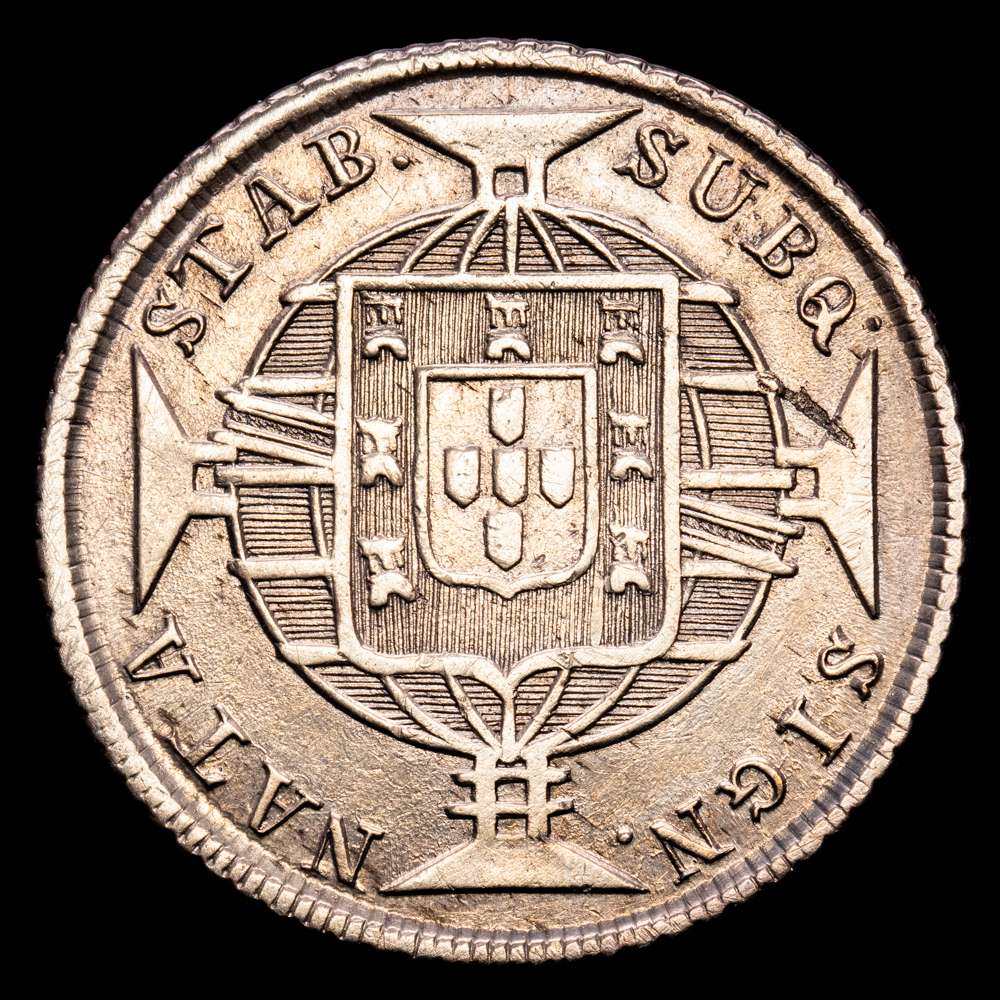 Brasil – Joannes VI. 320 Reis. (9,08 g.). R-Rio. 1820. GOM-19.04. XF.
