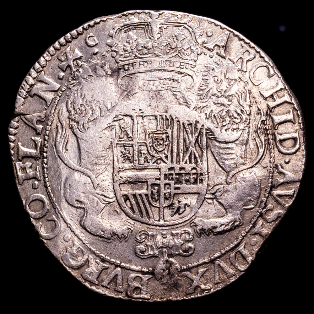 Paises Bajos – Felipe IV. Ducatón. (31,98 g.). Brujas. 1658. MBC+.