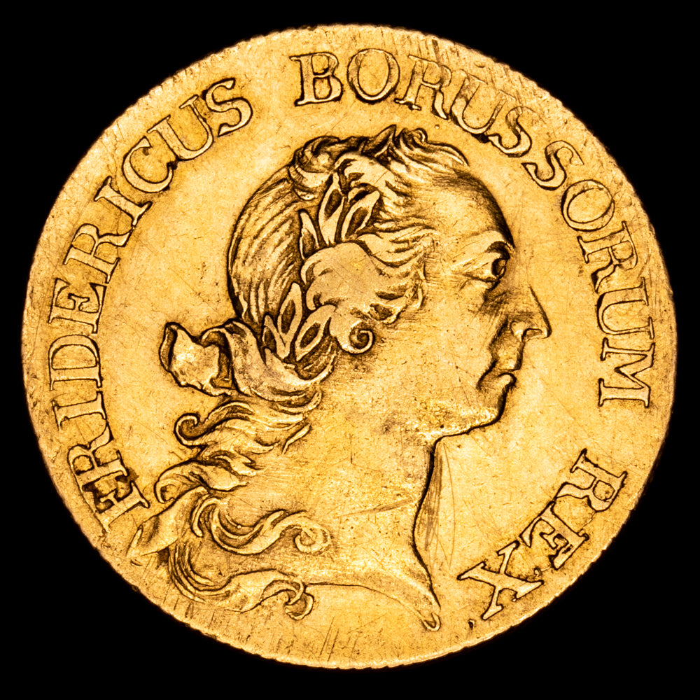 Alemania – Federico II. Friedrich d’or. (6,65 g.). 1774. KLUGE-H1.12. VF+. Rara