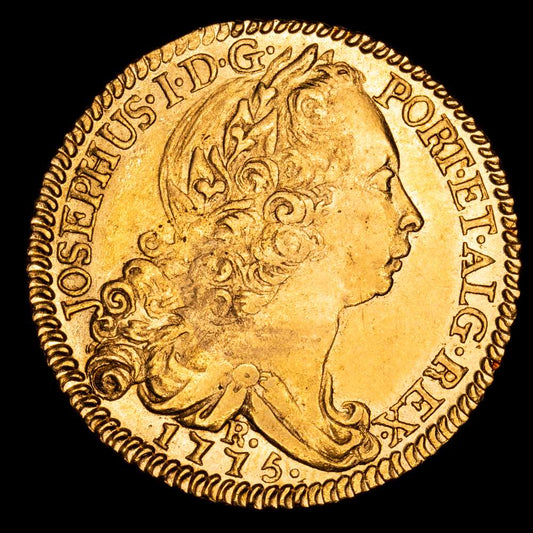 Brasil – Jose I. 6400 Reis. (14,24 g.). Río. 1774. Ensayador R. KM-172.2. EBC-.