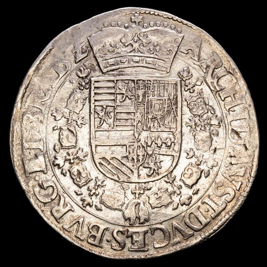 Spanish Netherlands – Albert and Isabel. Patagon. (27,9g.). Amberes. N-10. VTI-346. Excelente condición.