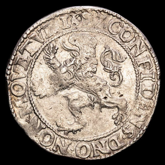 Netherlands – Lion Daaler. (27,30g.). Geldenland. 1627. RM#15.1. VF.