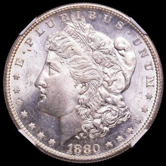 Estados Unidos. 1 Dollar. San Francisco. 1880. MS 64.