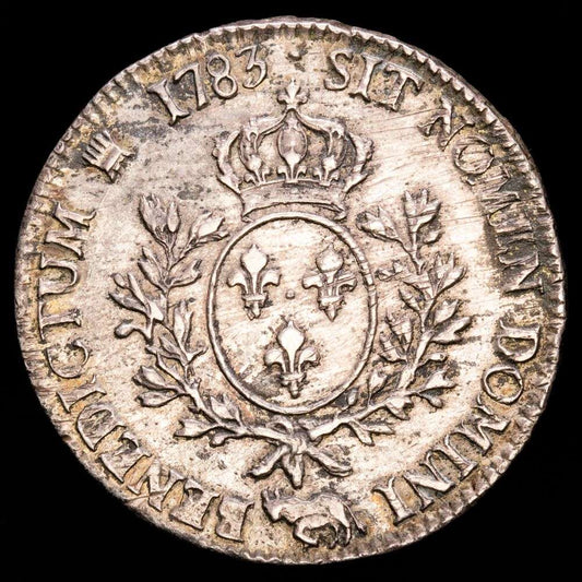 Francia. Luis XVI. 1 Ecu (29,07 g.). Pau. 1783. G-356A. XF.