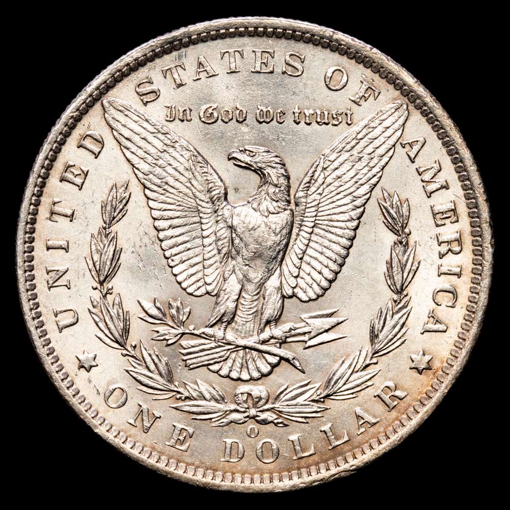 Estados Unidos. Morgan Dollars. 1 dollar. 1885. Nueva Orleans. O. (Km-110). Ag. 26,75 g. EBC+.