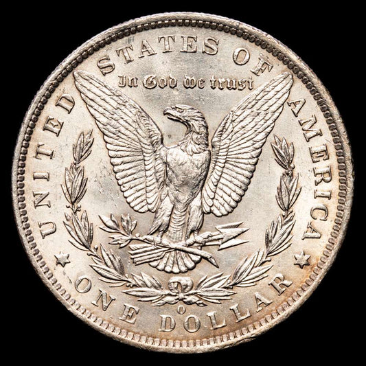 Estados Unidos. Morgan Dollars. 1 dollar. 1885. Nueva Orleans. O. (Km-110). Ag. 26,75 g. EBC+.